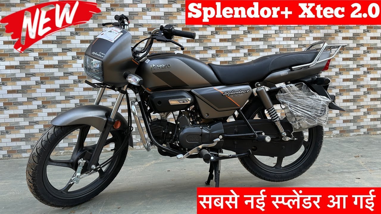 New Hero Splendor Plus Xtec 2025:कम कीमत में शानदार माइलेज के साथ धूम मचा रही है हीरो स्प्लेंडर की ये नई बाइक