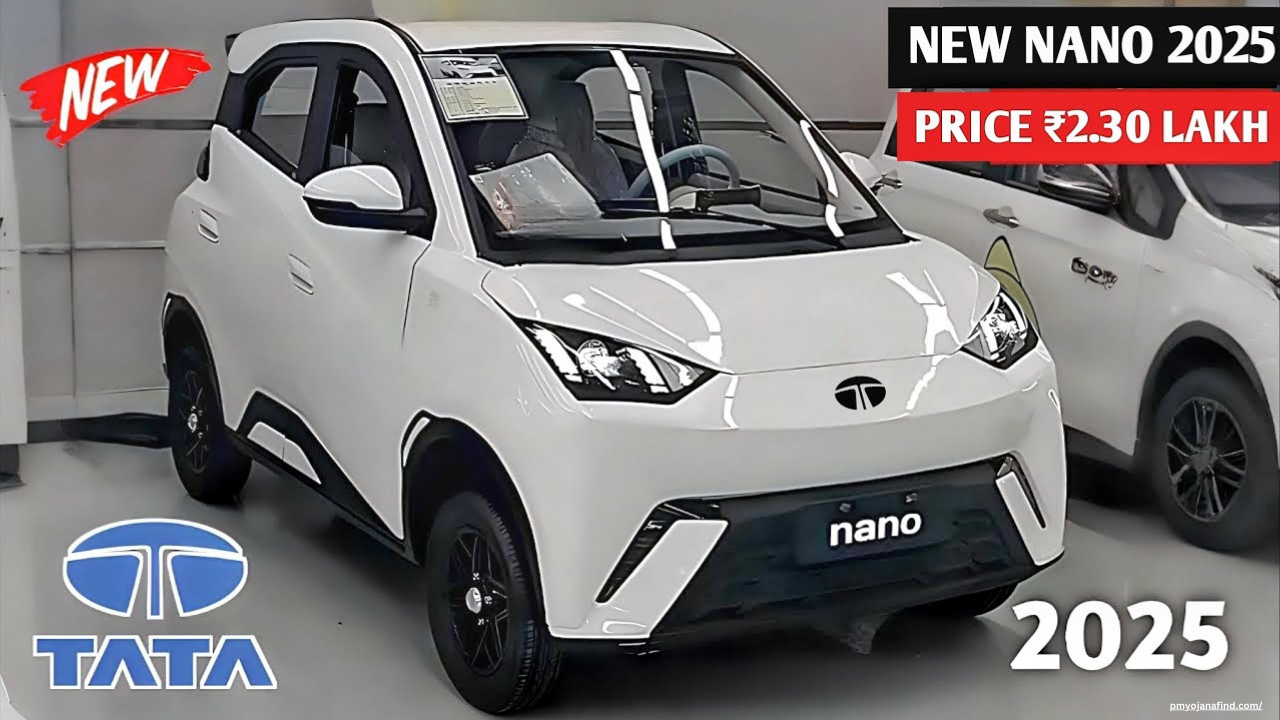 40km की तेज रफ्तार के साथ launch हुई धांसू फीचर्स वाली Tata Nano की EV कार