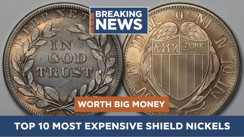 Top 10 Most Expensive Shield Nickels for Your Coin Collection