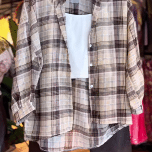 🤎 Flannel Fever – Where Chill Meets Chic 🤍
