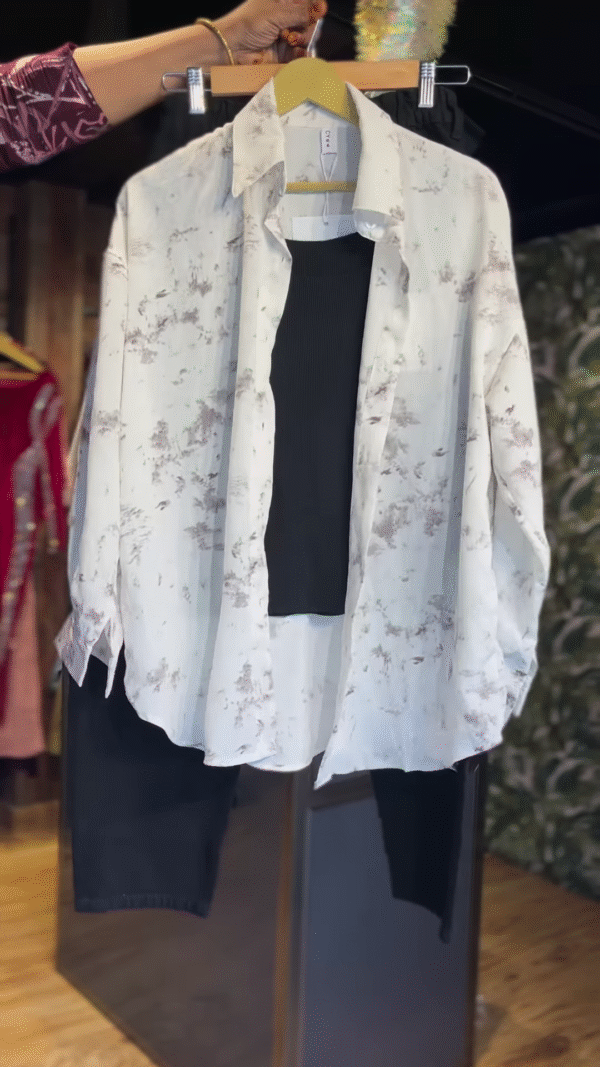 Monochrome Muse – 3-Piece Casual Chic Coord Set