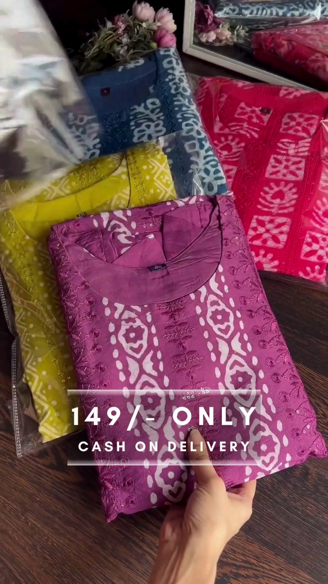 Pure Cotton Salwar Suit Material Printed - Image 3