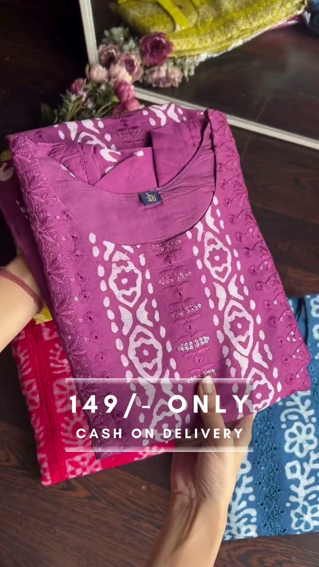 Pure Cotton Salwar Suit Material Printed - Image 6