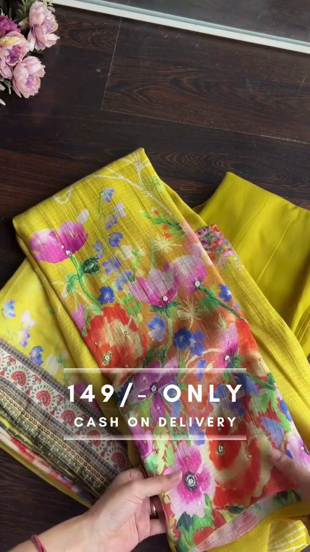 Rangoli Womens Kurta with Pant and Dupatta Set / Kurta Suit Set - Image 4