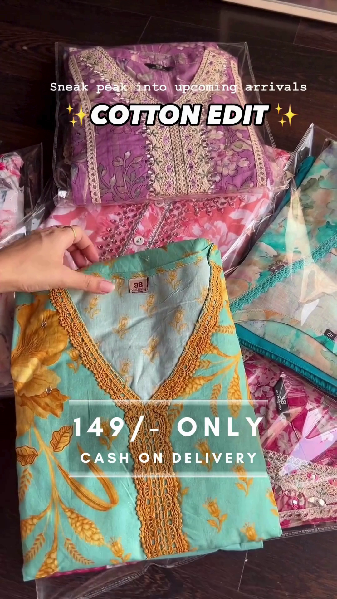 Unstitched Viscose Rayon Salwar Suit Material Solid - Image 3