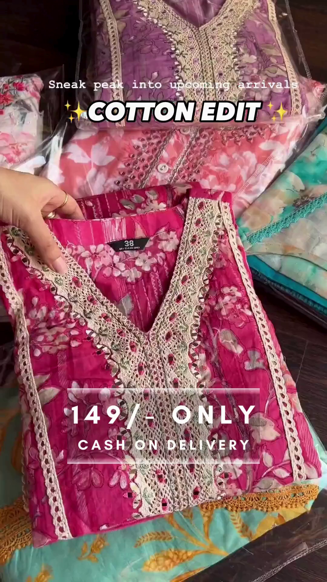 Unstitched Viscose Rayon Salwar Suit Material Solid - Image 8