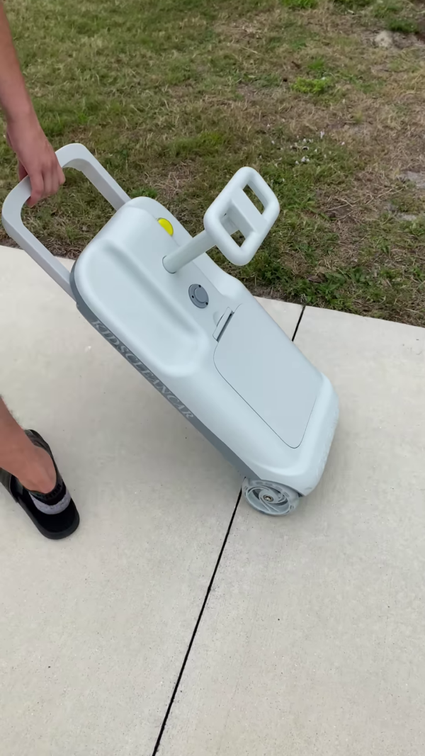 Hands-Free Microfiber Mop with Washable Pad for Floor Cleaning - Image 2