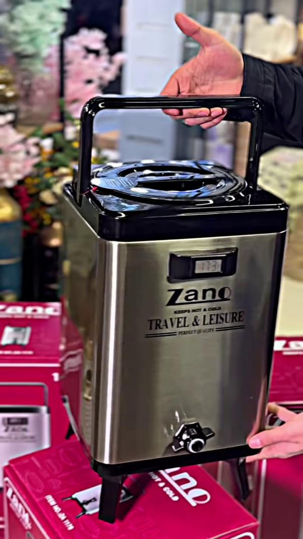 17.8L Portable Hot and Cold Water Dispenser for Travel and Leisure - Image 4