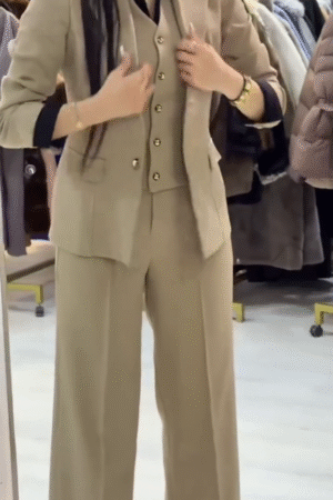 Streetwear Shirt with Dark Blue Denim Jeans Set